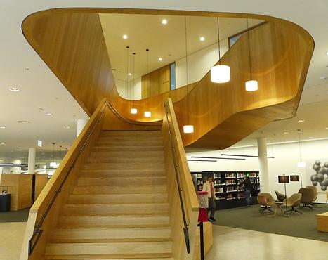 Neue Stadtbibliothek, Innenansicht