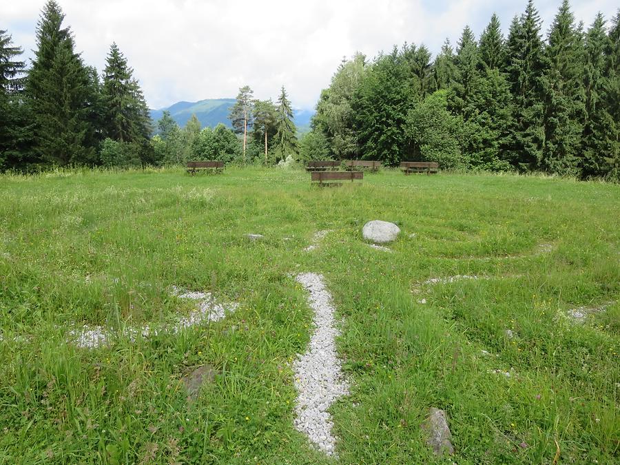 Theaterhütte - Labyrinth