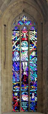 Glasfenster 1, rechter Chor
