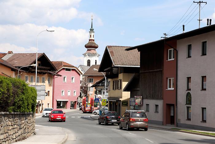 Auf der Bundesstraße