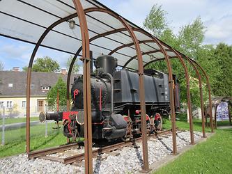 Kunstpfad - GKB Dampflokomotive, 1851