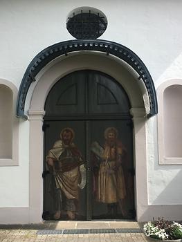 Bärnbach - Karmel, Heiliger Berg-Kirche, Kircheneingang