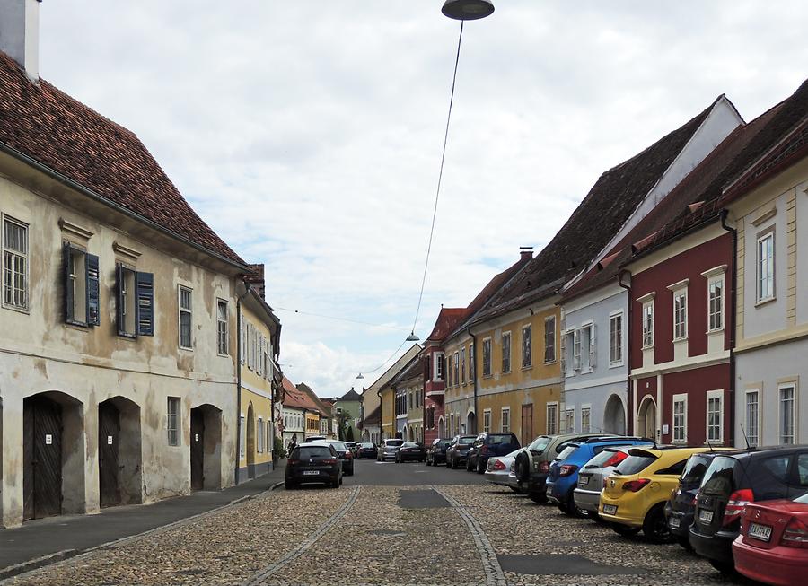 Murgasse, Richtung Osten