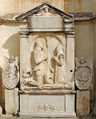 Grabdenkmal Christoph Freiherr von Welz, gest. 1566