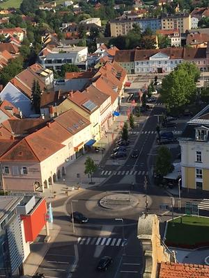 Feldbach - Blick vom Kirchturm