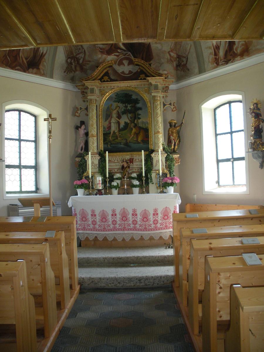 Innenraum der Kapelle. Photo: H. Maurer, 2012