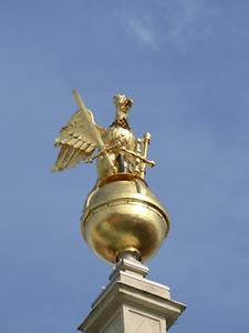 Graz, Dach des Mausoleums, Detail