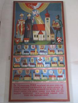 Piber - Pfarrkirche Hl. Andreas, Mutterpfarre Piber und Pfarren der Mutterkirche von Franz Weiss
