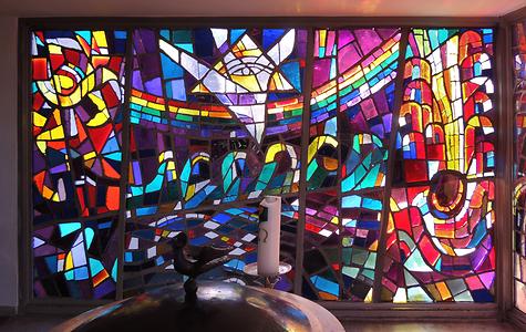 Taufkapelle Glasbilder links
