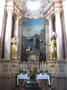 Franziskanerkloster - Wallfahrtskirche, Franziskus-Seitenaltar