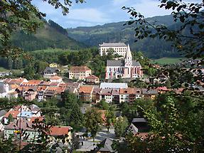 Blick auf Murau