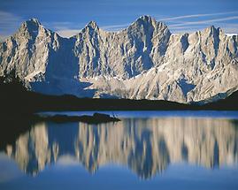 Dachstein Südwand von Reiteralm bei Schladming aus