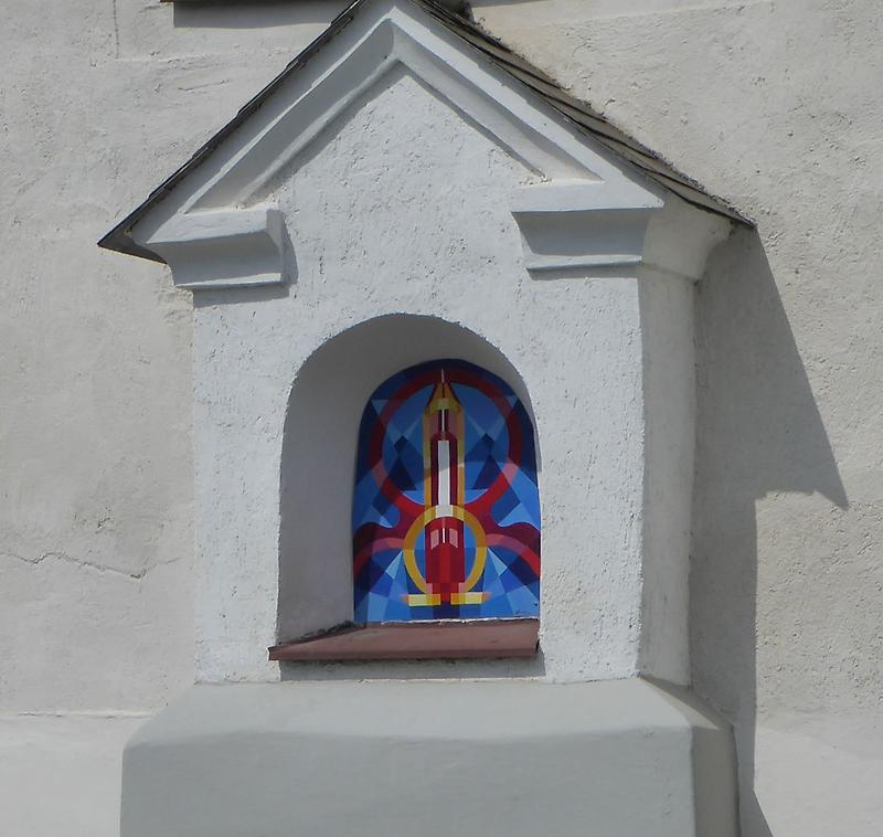 St. Kathrein am Offenegg, Kirche - Außennische