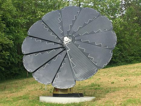 Burgberg - Energie-Erlebnispark, Photovoltaikanlage Smartflower