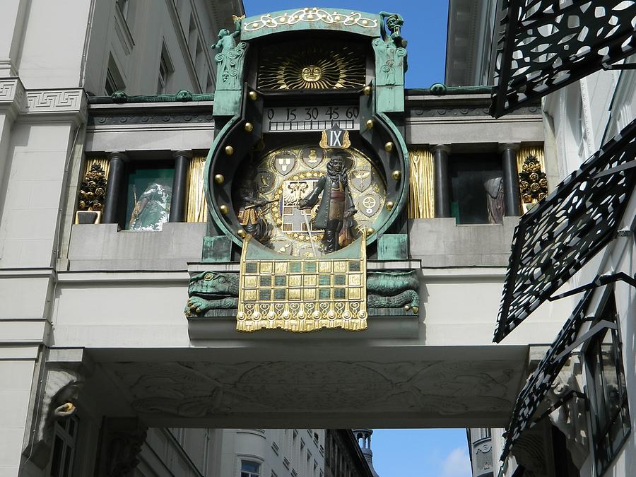 Anker Uhr in Wien