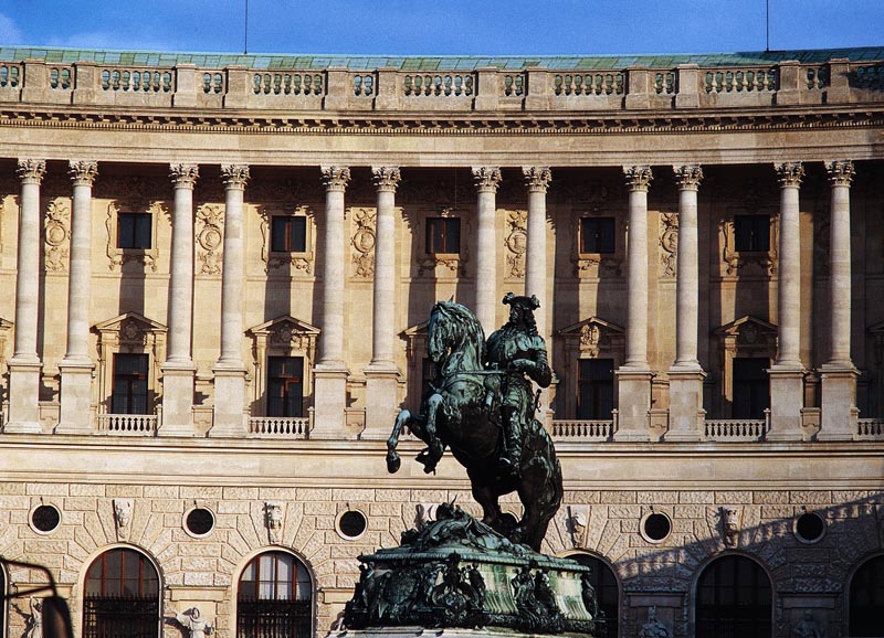 Prinz Eugen Denkmal vor der Neuen Hofburg