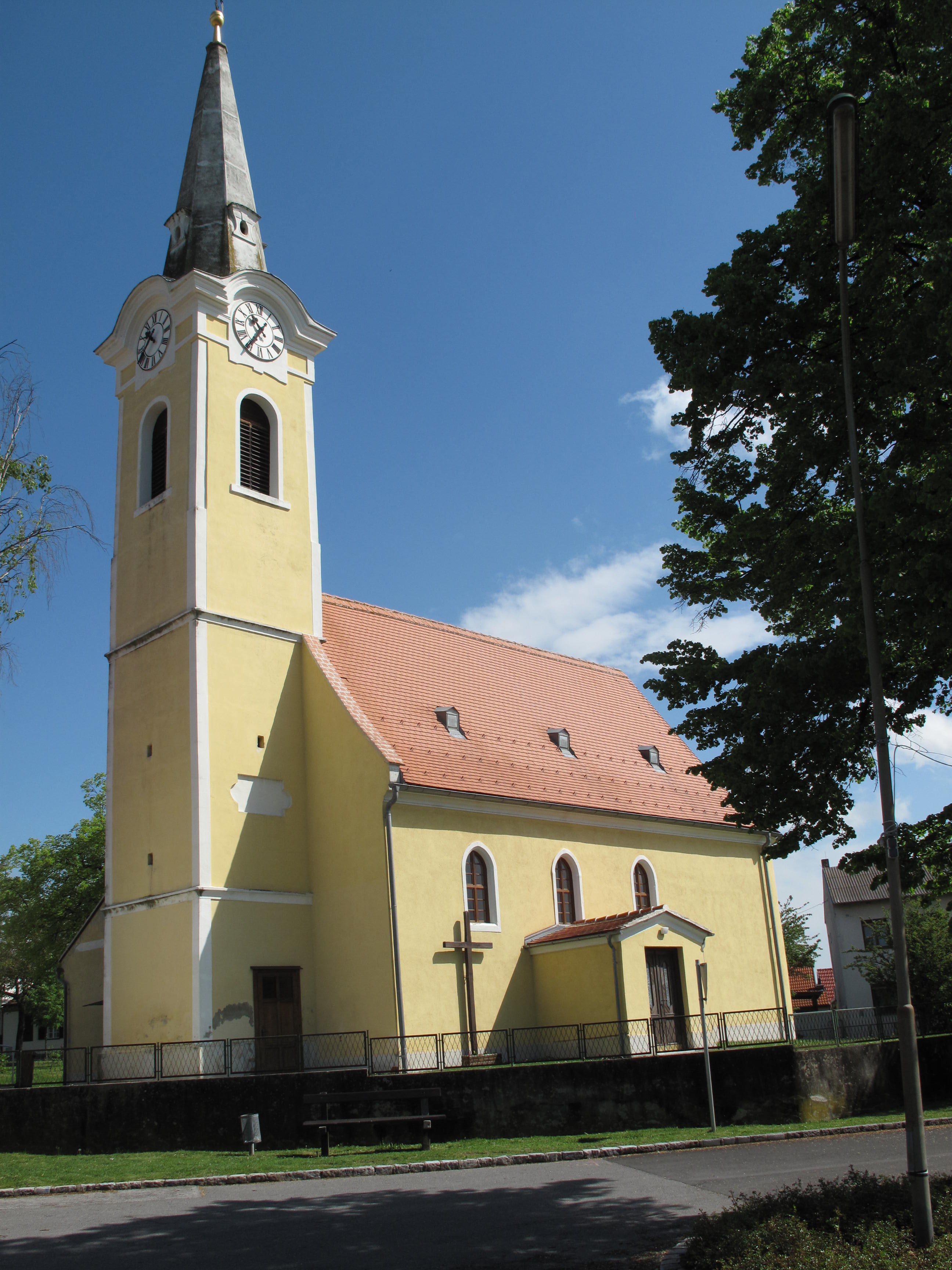 Kaiserdorf Pfarrkirche Kaisersdorf Burgenland Bilder im AustriaForum