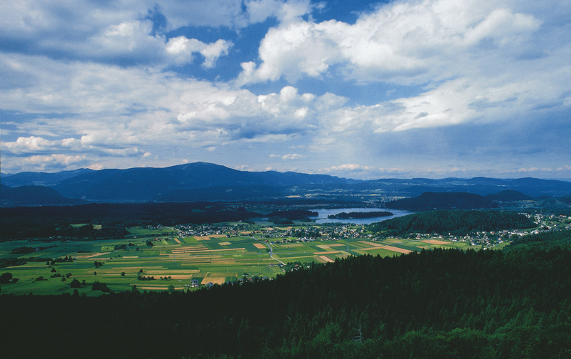 Blick auf den Ort Finkenstein am Faaker See Kärnten Bilder im AustriaForum