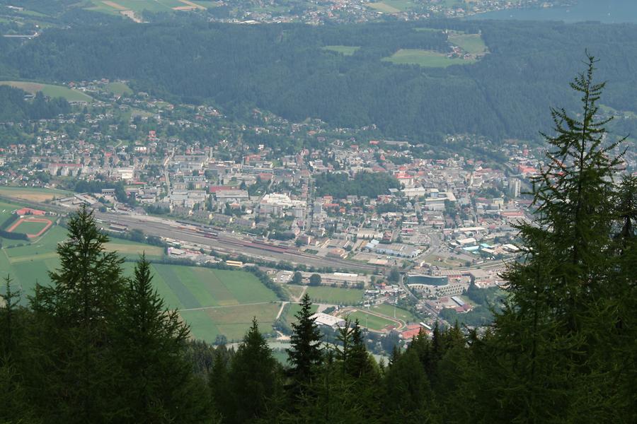 Luftansicht Spittal an der Drau Kärnten Bilder im AustriaForum