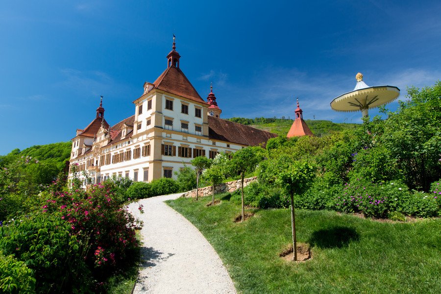 Park Schloss Eggenberg Graz Bildlexikon Steiermark Bilder Im Austria Forum