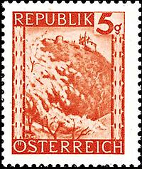 Briefmarke Leopoldsberg