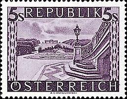Briefmarke Schönbrunn