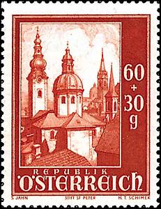 Briefmarke Salzburger Dom