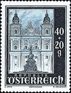 Briefmarke Mariensäule