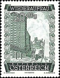 Briefmarke Hafenbau