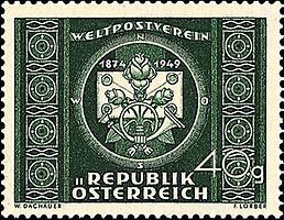 Briefmarke Posthorn