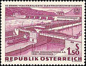 Elektrizitätswirtschaft - Donaukraftwerke 1