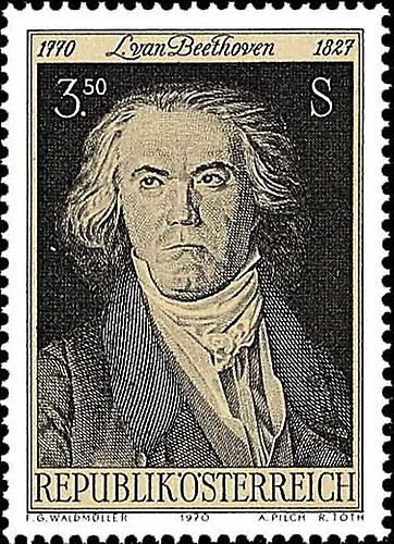 DDR Briefmarken Block 33 - Ludwig Van Beethoven, Gestempelt, Komplett (Prophila Collection)
