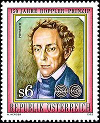 Briefmarke, Christian Doppler