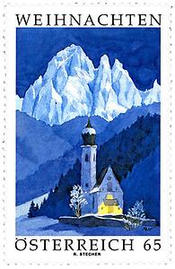 Briefmarke, Advent 2009