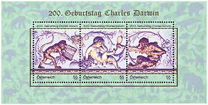 Briefmarke, Charles Darwin