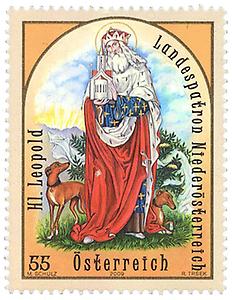 Briefmarke, Heiliger Leopold