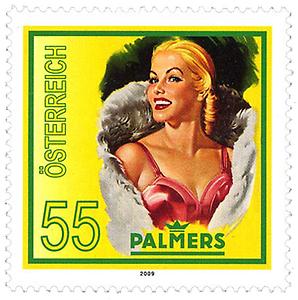 Briefmarke, Markenzeichen Palmers