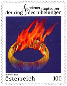 Briefmarke, Ring des Nibelungen