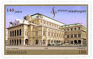 Briefmarke, Wiener Staatsoper