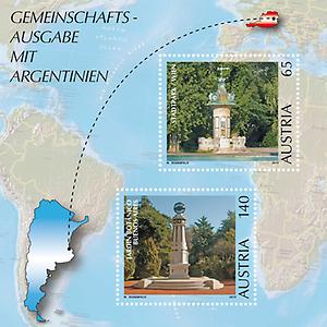 Briefmarke, Gemeinschaftsausgabe mit Argentinien