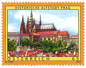 Briefmarke, Altes Österreich: Prag