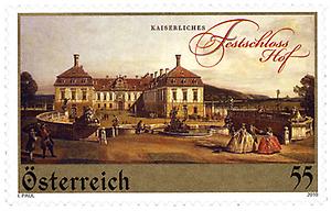 Briefmarke, Kaiserliches Festschloss Hof