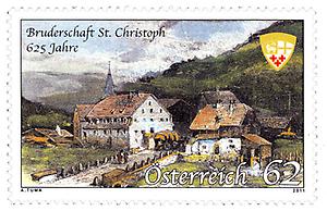 Briefmarke, Bruderschaft St. Christoph