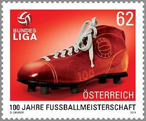 Briefmarke, 100 Jahre Fußballmeisterschaft