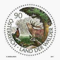 Briefmarke, Land der Wälder