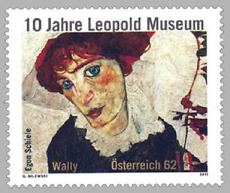 Briefmarke, 10 Jahre Leopold Museum