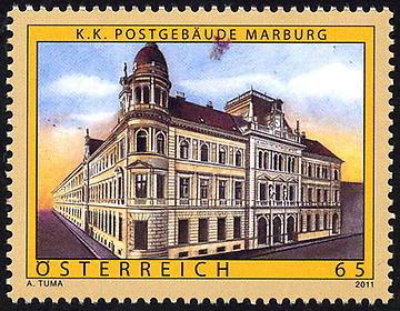 Briefmarke, Altes Österreich: Marburg