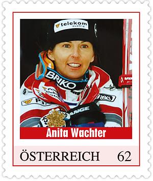 Briefmarke, Anita Wachter