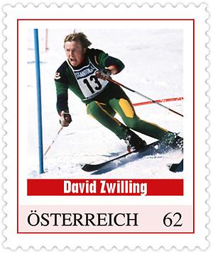 Briefmarke, David Zwilling