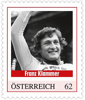 Briefmarke, Franz Klammer